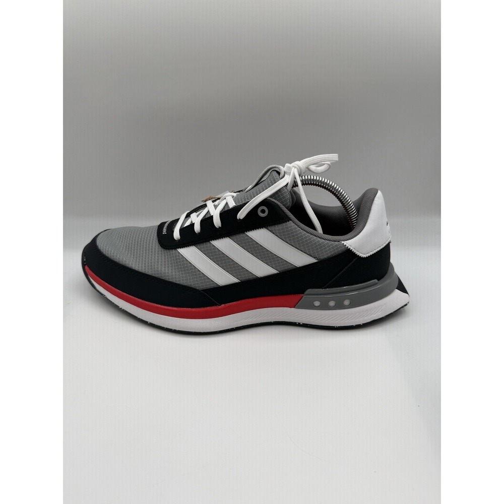 Adidas S2G SL 24 Spikeless Golf Shoes,Men's 10,Grey Red Black White,IH8521,NWOB